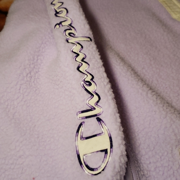 Champion Zip Up Fleece Jacket Size XL - Picture 5 of 6